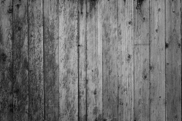 Obraz premium black and white wooden wall background