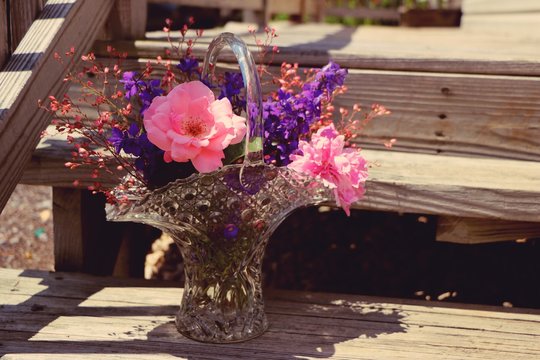 Basket of Wildflowers