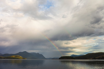 Rainbow in Desolation Sound