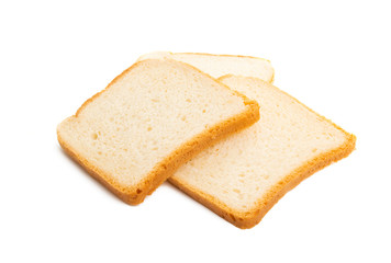 Fototapeta na wymiar sandwich bread isolated