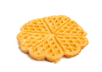 swiss waffles isolated