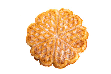 swiss waffles isolated