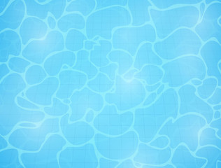Summer pool vector design in the summer