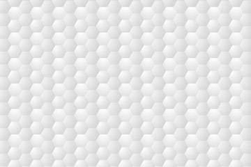 Abstract. Embossed Hexagon , honeycomb white Background. vector illustration eps10