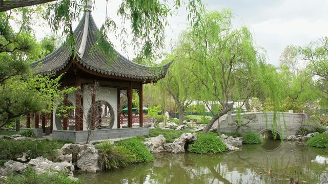 Beautiful Chinese Garden of Huntington Library