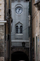 Fototapeta na wymiar Clocktown in Herceg Novi. View from old city. Herceg Novi. Montenegro