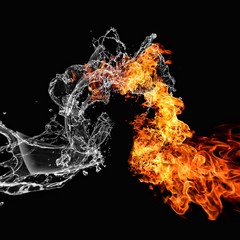 火と水のコラボレーション