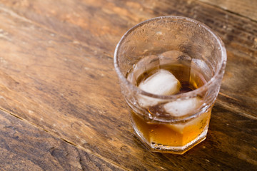 Glass of whiskey