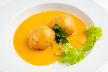 meatballs in the sauce