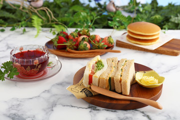 ヘルシーな朝食