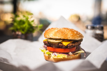 cheese burger