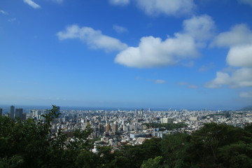 諏訪山公園からの神戸市街地風景