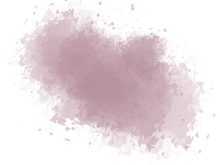 Abstract colorful brush on watercolor illustration painting background.