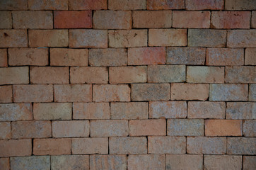 Old brick walls and blurred pattern background