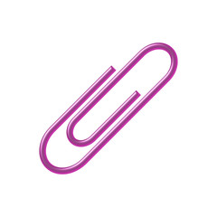 spinacz biurowy ikona