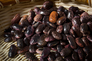 Beans in a basket