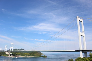 Obraz premium 来島海峡大橋