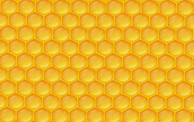 Honeycomb Background. Honeycomb orange yellow illustration Background
