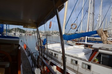 Marina de Bodrum (Turquie)