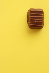 Delicious assorted bonbons cocoa chocolates from Belgium