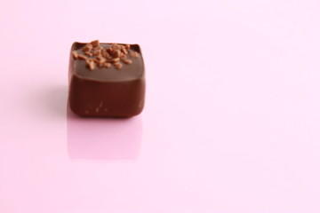 Delicious assorted bonbons cocoa chocolates from Belgium