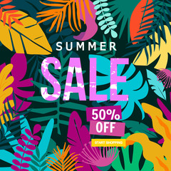 Sale website banner. Sale tag. Sale promotional material vector illustration. Design for social media banner, poster, email, newsletter, ad, leaflet, placard, brochure, flyer, web sticker