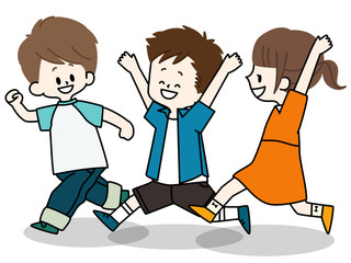 元気な子供たち