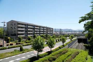 マンション　高層マンション　タウン　集合住宅