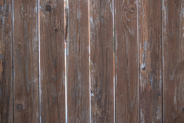 Naklejka premium Brown wood texture background coming from natural tree with metal riveting. Wooden panel with beautiful patterns. Space for your work.