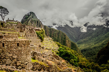 Incredibly beatiful site of Machu Picchu