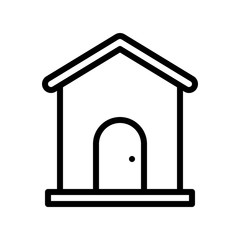 House vector, Social media line style icon