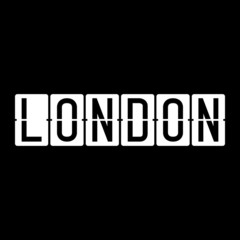 LONDON - Vector illustration design for banner, t-shirt graphics, fashion prints, slogan tees, stickers, cards, poster, emblem and other creative uses