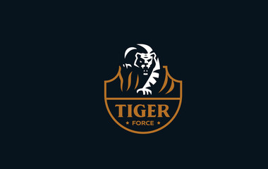 The image of a tiger