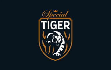 Fototapeta premium The image of a tiger
