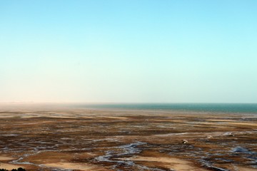Beautiful and Peaceful landscape of Farewell spit, Golden Bay, South Island, New Zealand