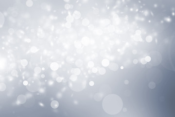 white snow blur abstract background. bokeh Christmas blurred beautiful shiny Christmas lights