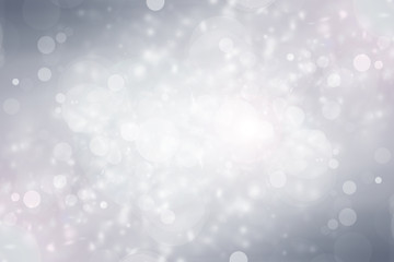 white blur abstract background. bokeh christmas blurred beautiful shiny Christmas lights