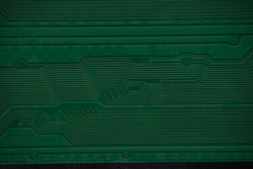 Macro photo of microcircuits close-up without inscriptions