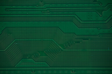 Macro photo of microcircuits close-up without inscriptions