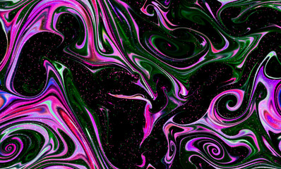 Magic space texture, pattern, looks like colorful smoke and fire with little dots