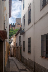 La Alhambra de Granada vista desde el barrio del Albaicín