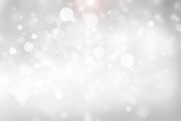 Fototapeta na wymiar white blur abstract background. bokeh christmas blurred beautiful shiny Christmas lights