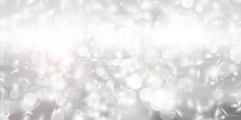 white blur abstract background. bokeh christmas blurred beautiful shiny Christmas lights