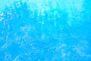 Grunge decorative craft texture. Turquoisewall design background