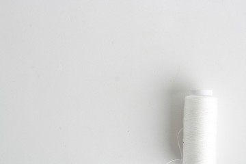 sewing thread white clothes