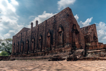 Wat Kudee Dao, Ancient Buddhist Temple of Ayutthaya, Thailand