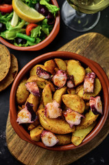 Galician octopus Spanish tapas