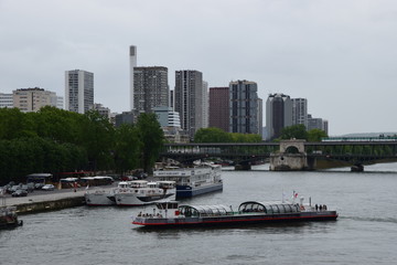 Fototapeta premium Vue sur Paris