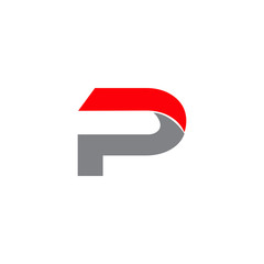 P letter logo design vector template