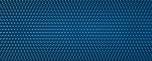 Dot pattern Abstract Modern dark blue line colored poster. Vector illustration